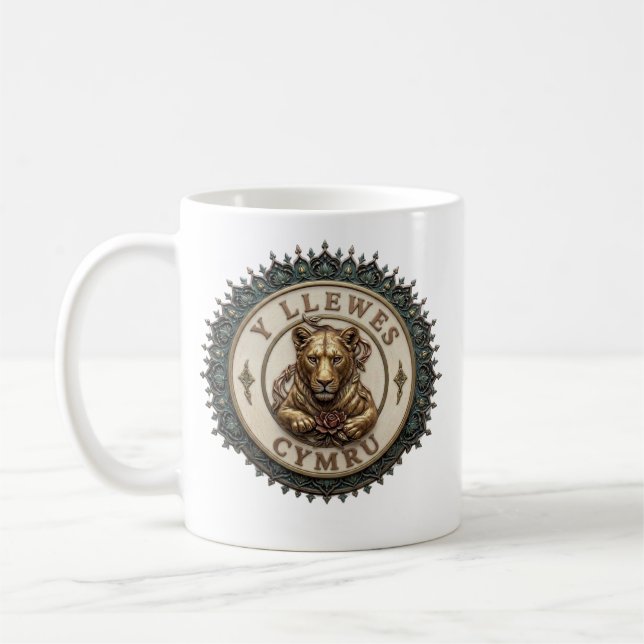Caneca De Café A leoa. Inglaterra (Esquerda)