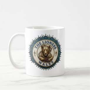Caneca De Café A Leoa. País de Gales