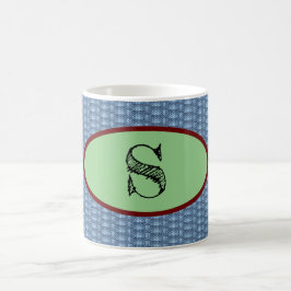 Caneca De Café A letra S
