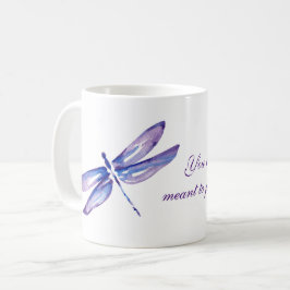 Caneca De Café A libélula roxa inspirada agride presentes