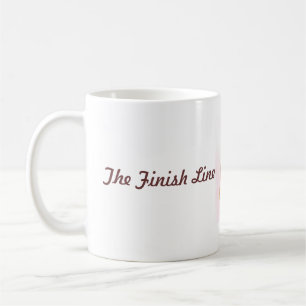 Caneca De Café A linha de término