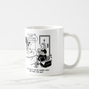 Caneca De Café A Loja tem instalações de troca de bebês