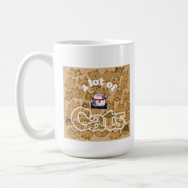 Caneca De Café a lot of CAT (Esquerda)