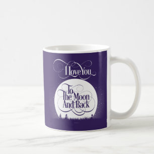 Caneca De Café À Lua E Volta