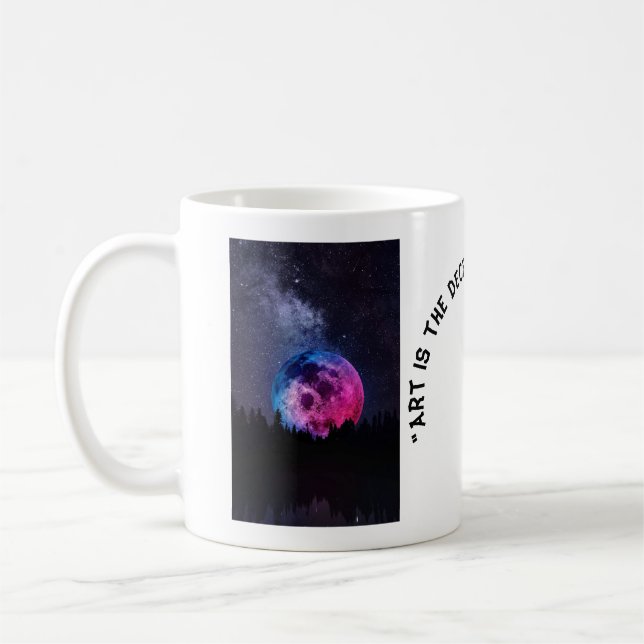 Caneca De Café A Lua - Mugs (Esquerda)