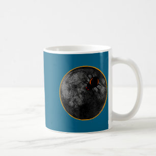Caneca De Café A Lua Solar Aranha Teia Arácnido