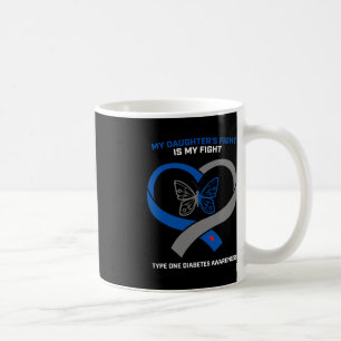 Caneca De Café A luta da minha irmã é a minha luta a favor da dia