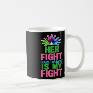 Caneca De Café A Luta Dela É A Minha Luta Contra A Doença Rara - 