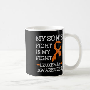 Caneca De Café A Luta Do Filho É A Minha Luta Contra A Leucemia S