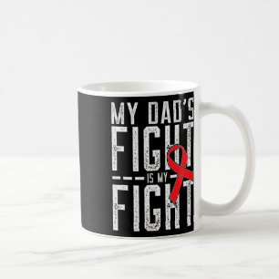 Caneca De Café A Luta do Meu Pai É Minha Luta Conscientização sob