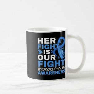 Caneca De Café A Luta É A Nossa Luta Contra O Tumor Do Cérebro Hi