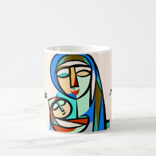 Caneca De Café A Madona Pacífica