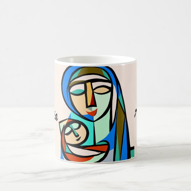 Caneca De Café A Madona Pacífica (Centro)