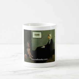 Caneca De Café A mãe do assobiador com Wimsey o Bloodhound