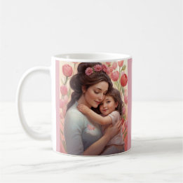 Caneca De Café À Mãe Mais Amável - Mãe E Filha