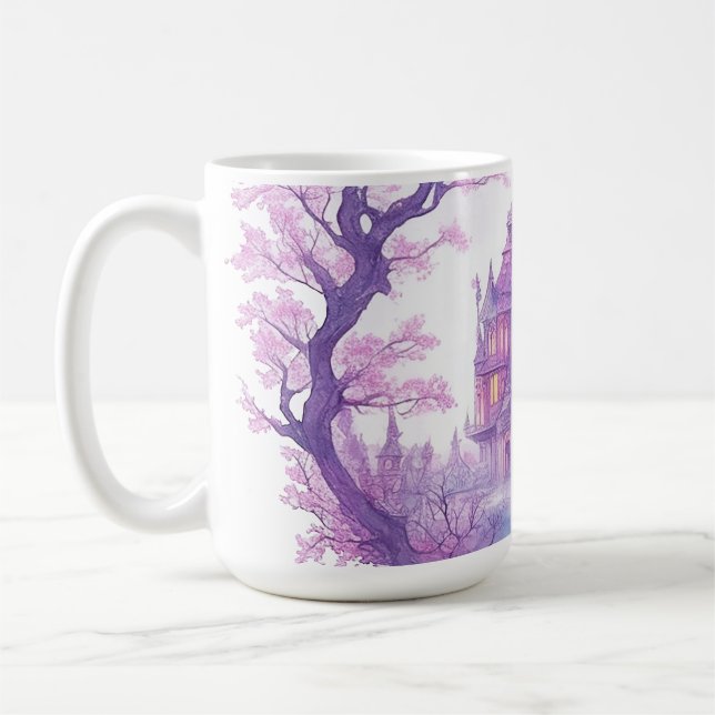Caneca De Café A magia de uma noite de Halloween (Esquerda)