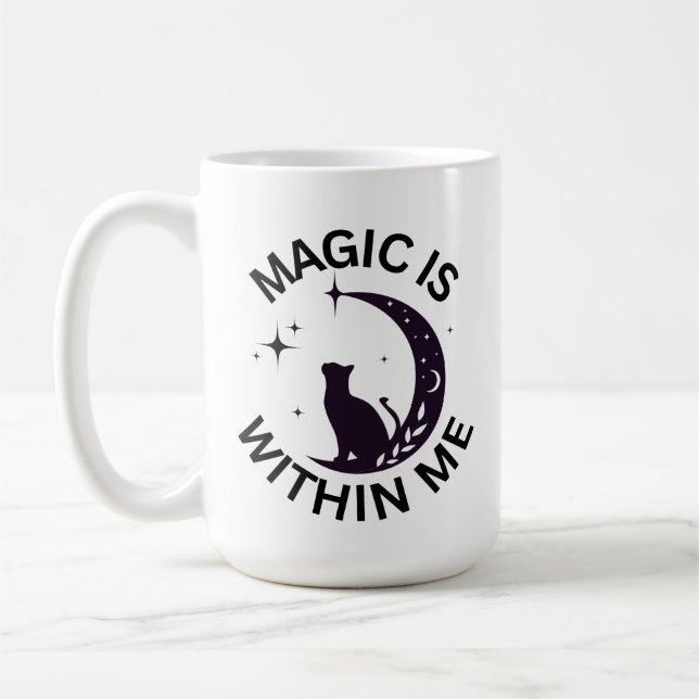 Caneca De Café A Magia Está em Mim (Esquerda)