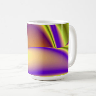 Caneca De Café A Mágica do Verão, Abstrato 3D Art