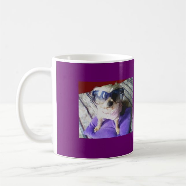 Caneca De Café A maior mãe de estimação do mundo (Esquerda)