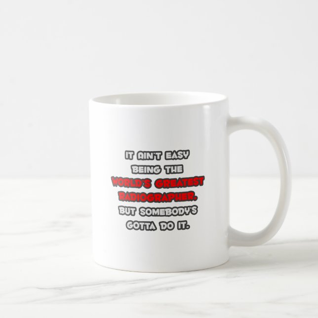 Caneca De Café A maior Piada radiográfica do mundo (Direita)