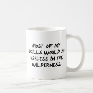 Caneca De Café A Maioria Das Minhas Competências Seria Inútil