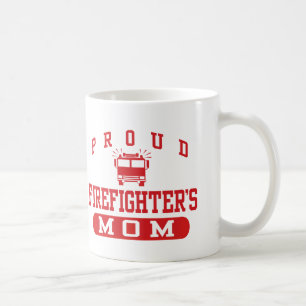 Caneca De Café A mamã do sapador-bombeiro