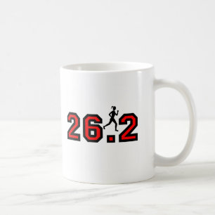 Caneca De Café a maratona das mulheres 26,2