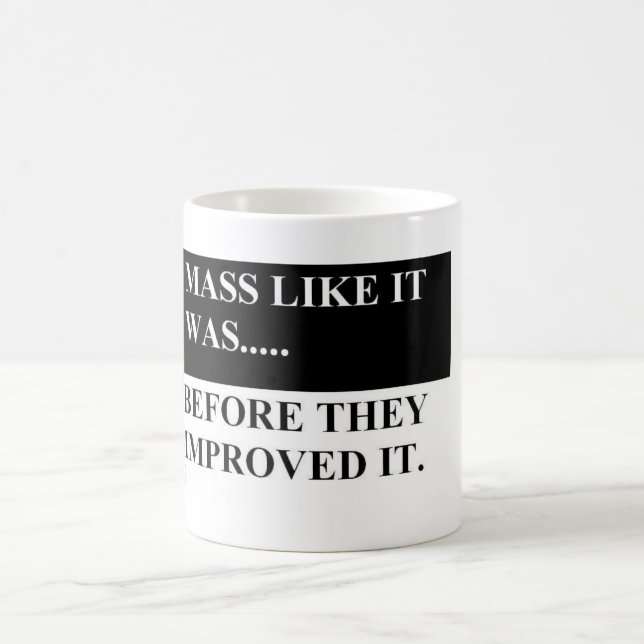 Caneca De Café A massa como ela foi antes que a melhoraram (Centro)