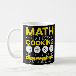 Caneca De Café A Matemática É Como Os Números De Álgebra Matemáti