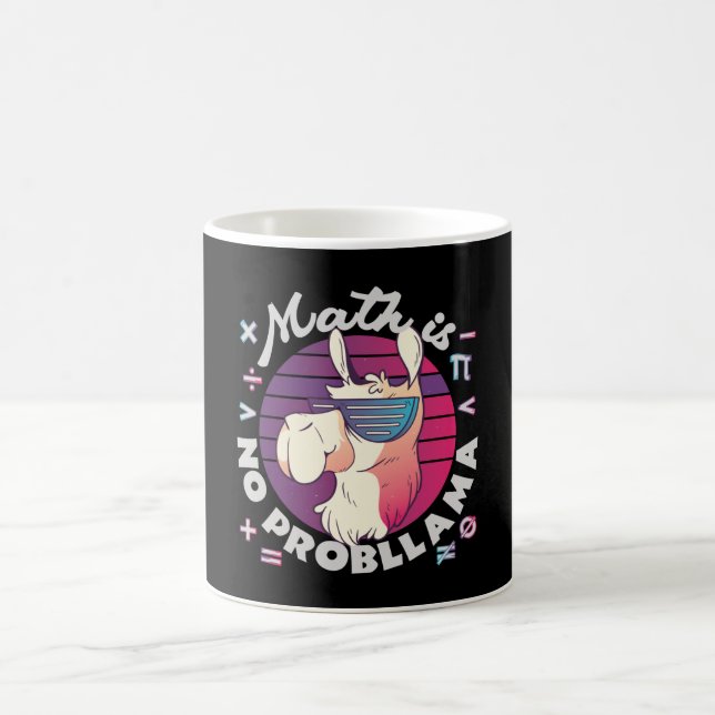 Caneca De Café A Matemática Não É ProbLlama (Centro)