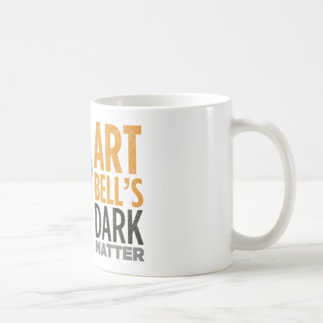 Caneca De Café A matéria escura de Bell da arte (cabeça (Direita)