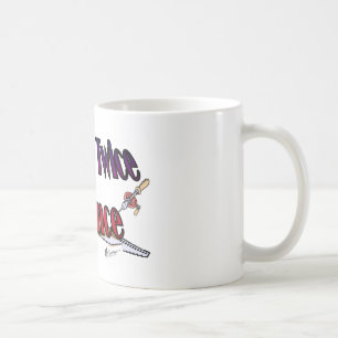 Caneca De Café a medida agride duas vezes