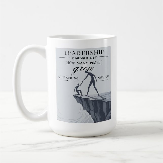 Caneca De Café A Medida de um Líder (Esquerda)