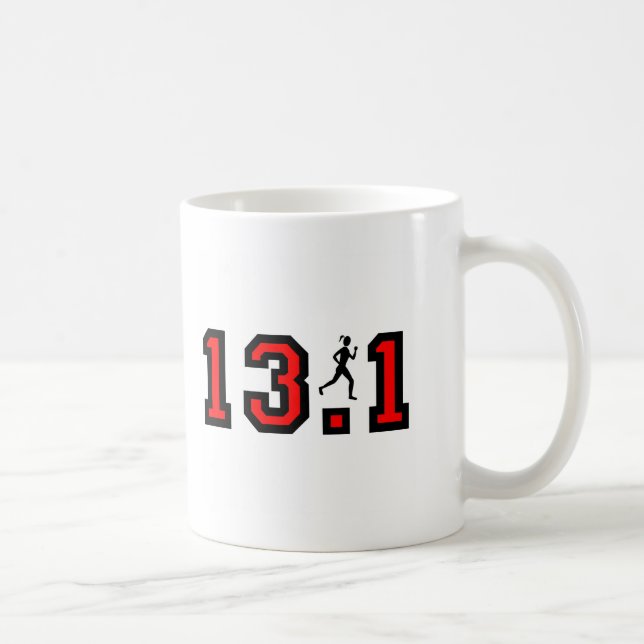 Caneca De Café A meia maratona das mulheres (Direita)