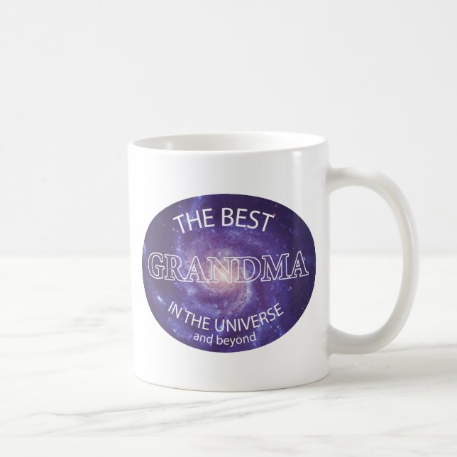 Caneca De Café A melhor avó no universo (Direita)