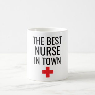Caneca De Café A Melhor Enfermeira da Cidade