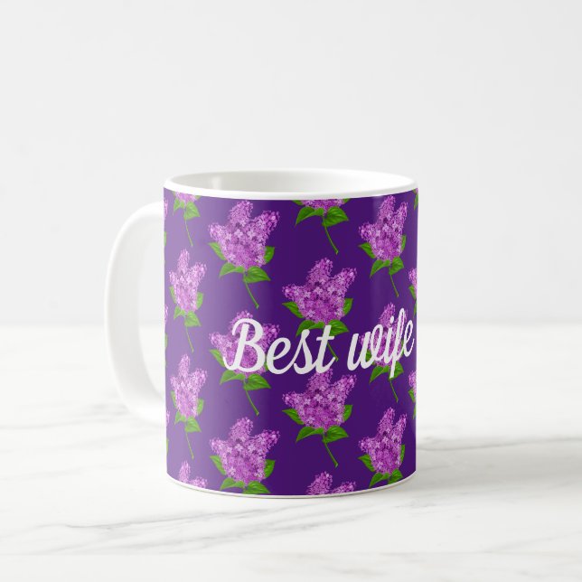 Caneca De Café A melhor esposa de sempre (Frente Esquerda)