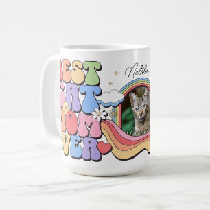 Caneca De Café A Melhor Gato Personalizada Mãe Nunca Personalizou