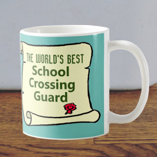Caneca De Café A melhor Guarda escolar do mundo