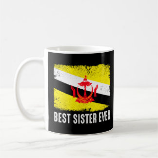 Caneca De Café A Melhor Irmã Eterna Patriótica De Brunei, Que Sof