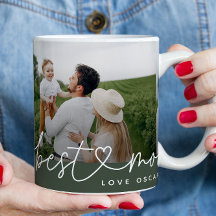 A melhor mãe de várias fotos, presente de coração
