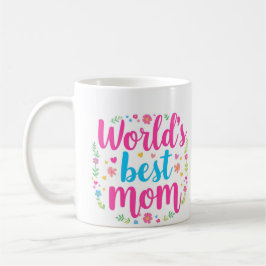 Caneca De Café A melhor mãe do mundo, 15 Oz Coffee Mug