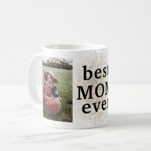 Caneca De Café A Melhor Mãe Já Dourada Mug De Fotografias Persona