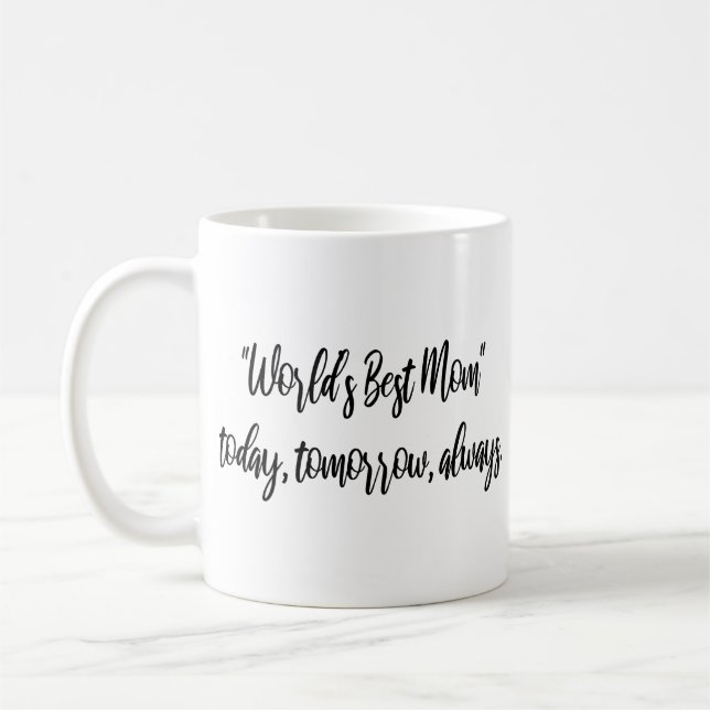 Caneca De Café A melhor mãe moderna do mundo (Esquerda)