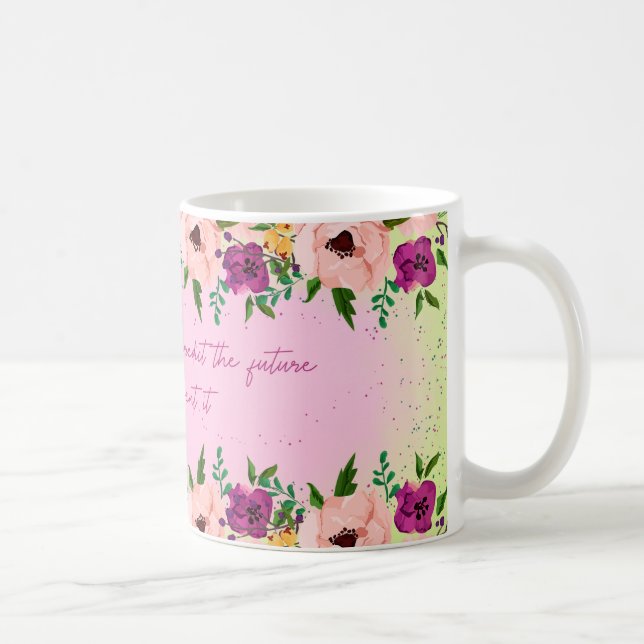 Caneca De Café A melhor maneira de prever o futuro é inventá-lo (Direita)