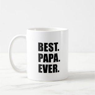 Caneca De Café A melhor papá sempre de primeira geração