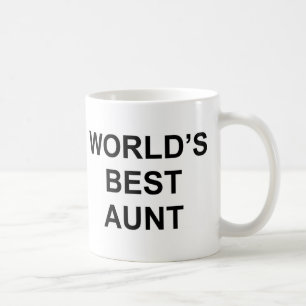 Caneca De Café A melhor tia do mundo