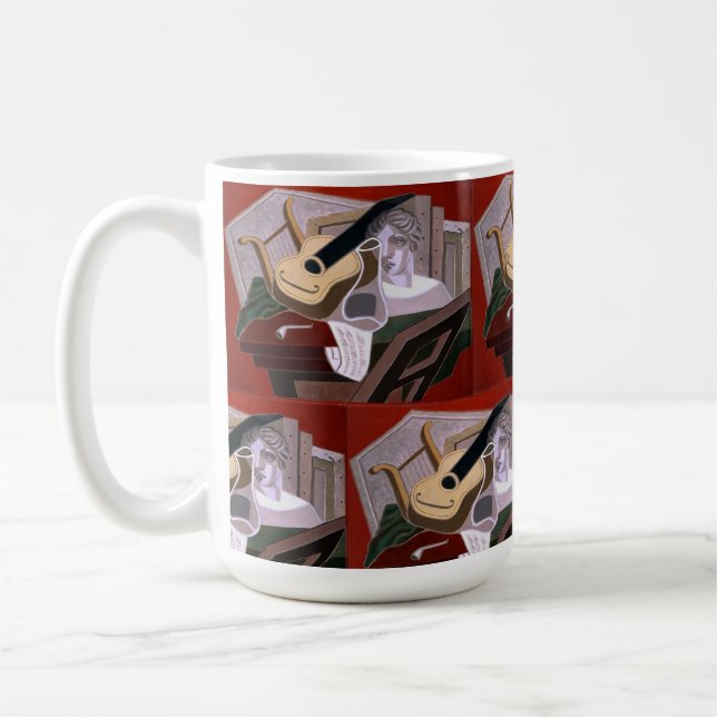Caneca De Café A Mesa do Músico de Juan Gris (Esquerda)