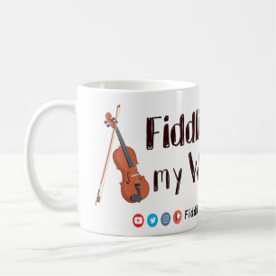 Caneca De Café A mexer com o meu assobio - Merch oficial -