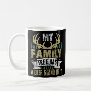 Caneca De Café A Minha Árvore Familiar Tem Um Pé De Veado Nele, T